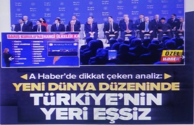 Davos'ta Gazze Barış Kurulu için imza! A Haber’de çarpıcı analiz: Yeni dünya düzeninde Türkiye’nin yeri eşsiz