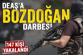 DEAŞ'a 30 ilde BOZDOĞAN darbesi! 147 kişi yakalandı