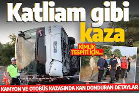 Denizli'de katliam gibi kaza! 6 kişi hayatını kaybetti, 43 yaralı