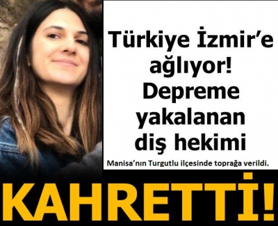 Depremde hayatını kaybeden Buse toprağa verildi.