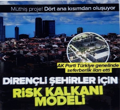 Depreme dirençli kentler projesi! AK Parti Türkiye geneli için seferberlik ilan etti