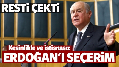 Devlet Bahçeli resti çekti! Çok sert açıklama....