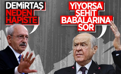 Devlet Bahçeli'den Kılıçdaroğlu'nun tehditlerine sert tepki... 