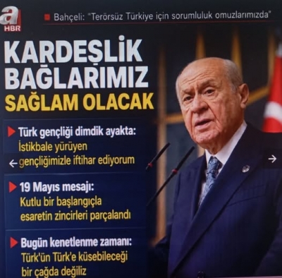 Devlet Bahçeli'den ülkücü gençliğe Terörsüz Türkiye mesajı: 