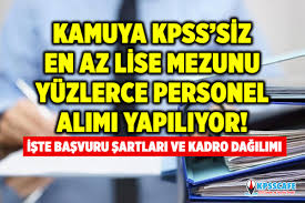 Devlet binlerce personel alımı yapıyor! Memur, sözleşmeli personel, işçi, asker alım başvuru şartları nedir?..