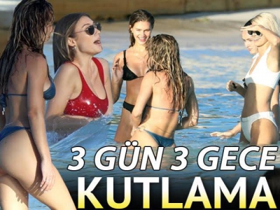 Devon Windsor ile Johnny Barbara'dan 3 gün 3 gece düğün..