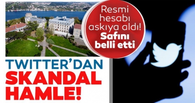 Dijital faşist Twitter safını belli etti! Boğaziçi Üniversitesi Rektörlüğü'ne ait resmi hesap kapatıldı 
