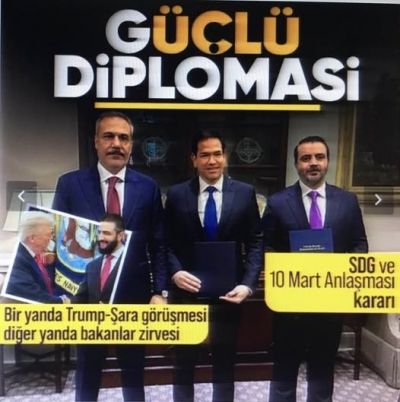  Dışişleri Bakanı Fidan, Trump-Şara görüşmesine katıldı! 'Pozisyonumuzu ortaya koyduk'