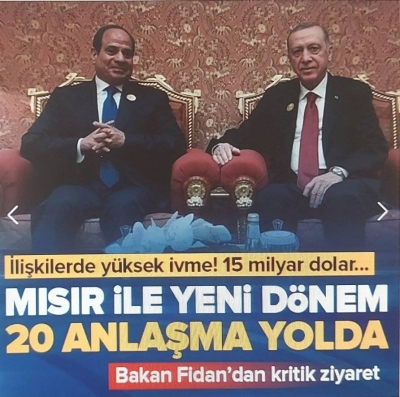 Dışişleri Bakanı Hakan Fidan Mısır'a gidiyor! Gündemde iki ülke arasında imzalanacak 20 anlaşma ve 15 milyar dolarlık ticaret var