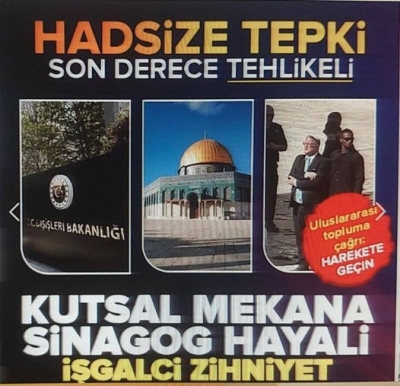 Dışişleri Bakanlığı'ndan Mescid-i Aksa tepkisi: İsrail'in Kudüs'teki çabaları kimlik değiştirme çabalarının yeni bir örneğidir | Uluslararası topluma çağrı