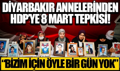Diyarbakır anneleri, 8 Mart Dünya Kadınlar Günü'nde de eylemlerine devam etti