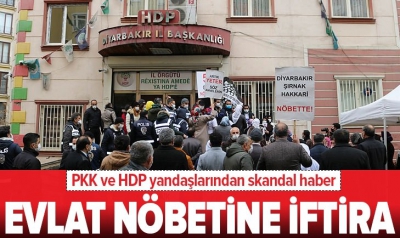 Diyarbakır HDP İl Başkanlığı önünde annelerin nöbeti 505 gündür devam ediyor! PKK iftiralara başladı 