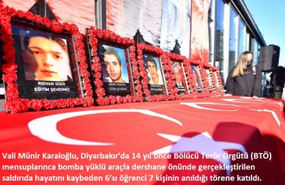 Diyarbakır'da '3 Ocak Eğitim Şehitleri' anıldı