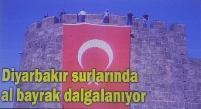 Diyarbakır’da dikkat çeken Başkan Erdoğan pankartı: Teşekkürler Reis 