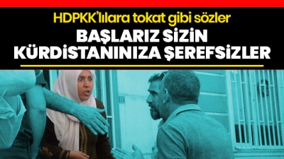 Diyarbakır'da HDP'lilere tokat gibi cevap: Başlarım sizin Kürdistan'ınıza!