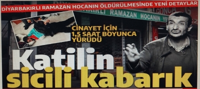 Diyarbakırlı Ramazan hocaya veda! Olayın sır perdesi aralanıyor! Katil zanlısı yakalandı | Yeni detaylar ortaya çıktı  