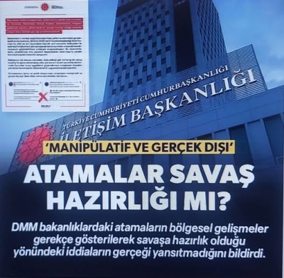 DMM'den bakanlıklardaki atamalara ilişkin 