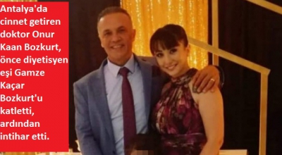 Doktor önce diyetisyen eşinin canına kıydı, ardından aynı silahla kendisini vurdu 