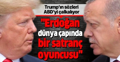 Donald Trump: Erdoğan dünya çapında bir satranç oyuncusu, Biden baş edemez.
