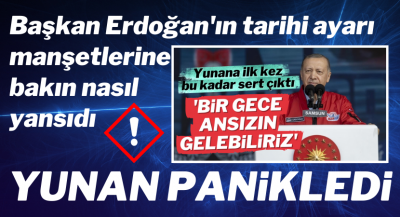 Dünya basını Erdoğan'ın Yunanistan sözlerini son dakika olarak bildirdi