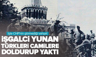 Dünya için eski Tunç Soyer için yeni bilgi; Türkleri camilere doldurup diri diri yaktılar!