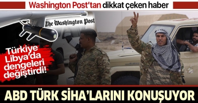 
Dünya Türk İHA ve SİHA'ların başarılarını konuşuyor! Washington Post: Libya'da Türk droneları Hafter’i destekleyenleri utandırdı.
