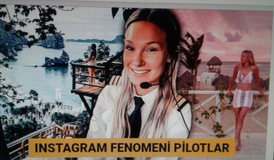 Dünyayı gezen Instagram fenomeni pilotlar: Michelle Gooris.