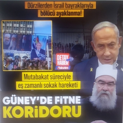 Dürzilerden Süveyda’da ayrılıkçı provokasyon: Netanyahu posterleri dikkat çekti 