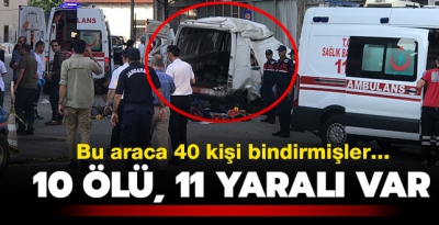 Edirne'de katliam gibi kaza; Minibüse doldurulan 40 göçmenden 10'u öldü.