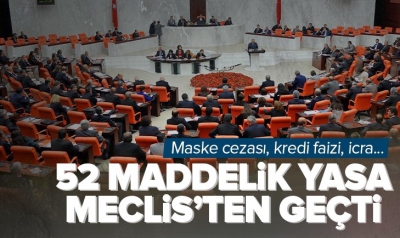 Ekonomik düzenlemeleri içeren torba yasa komisyondan geçti! Kovid cezaları, KYK faizleri..