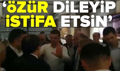 Ekrem İmamoğlu'nun 'it' saygısızlığına istifa çağrısı..
