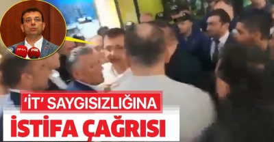 Ekrem İmamoğlu'nun 'it' saygısızlığına istifa çağrısı.......