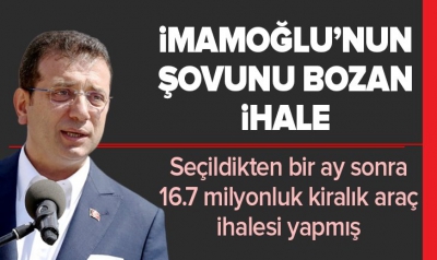  Ekrem İmamoğlu’nun şovunu bozan ihale! 