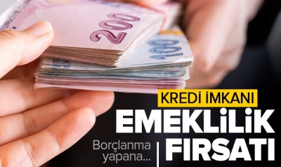 Emeklilik için kredi imkanı! Ayda 790 TL'ye emekli olabilirsiniz..