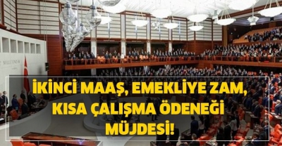 Emekliye aylık 1500 lira! Milyonların yüzünü güldürecek düzenlemeler torba tasarıya eklenerek yasalaştı.
