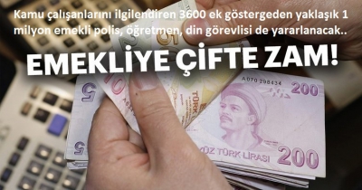 Emekliye çifte zam müjdesi! Bu yaz maaşlar artacak..