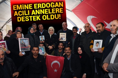 Emine Erdoğan'dan Diyarbakır annelerine ziyaret