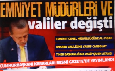 Emniyet ve valiliklerde görev değişimi! Atama kararları Resmi Gazete'de
