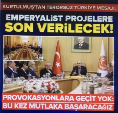 Emperyalist projelere Terörsüz Türkiye tokadı! TBMM Başkanı Kurtulmuş'tan 