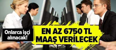 En az 6750 TL maaş! Adalet Bakanlığı personel alacak....