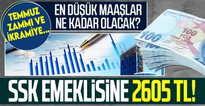 En düşük SSK ve Bağ-Kur emekli maaşı ne kadar olacak? Temmuz zammı ve ikramiye...