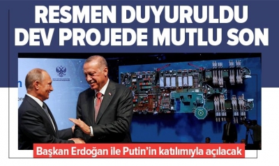 Enerji ve Tabii Kaynaklar Bakanı Fatih Dönmez TürkAkım'ın 8 Ocak'ta açılacağını ifade etti...