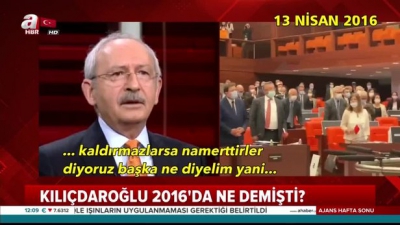 Manisa Habercilik - Kemal Kılıçdaroğlu 2016'da hükümete meydan okuyarak 