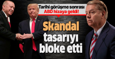 Erdoğan-Trump görüşmesi sonrası ABD geri adım attı! Senatör Graham, Ermeni tasarısını bloke etti.