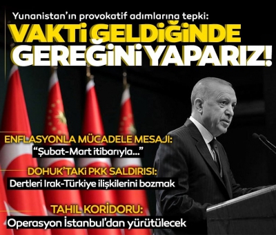 Erdoğan'dan ekonomi mesajı: Düzenlemelerimiz fiyat artışlarındaki hızı yavaşlattı