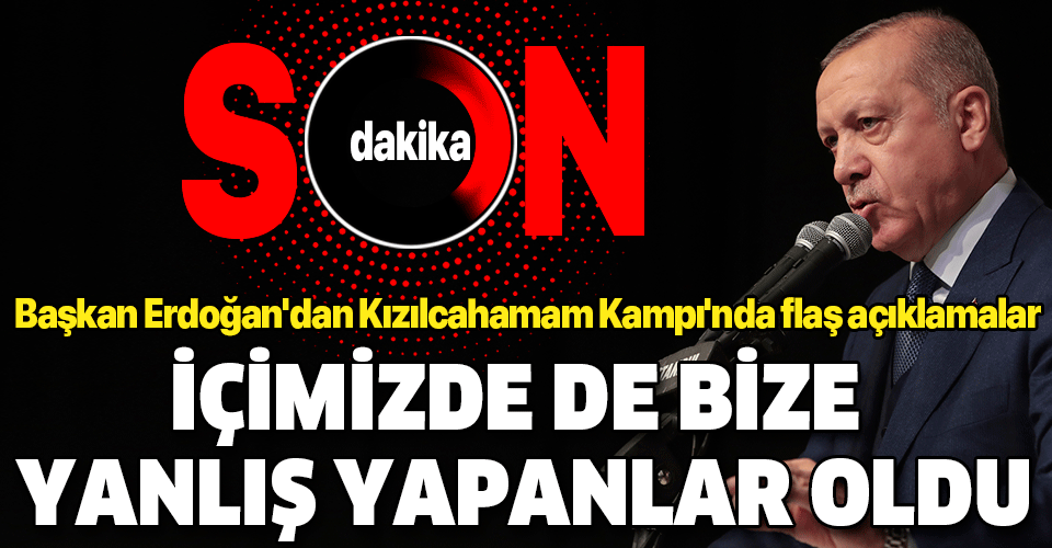Erdoğan'dan Kılıçdaroğlu'na tokat gibi sözler!