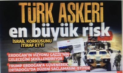Erdoğan'ın Gazze hayali, İsrail'in kabusu! İsrail medyası yazdı: Gazze'de Türk askeri en büyük risk!