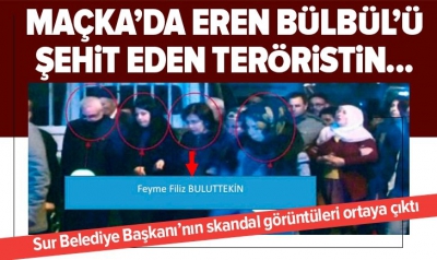 Eren Bülbül’ü şehit eden teröristin cenazesine katıldığı ortaya çıktı!