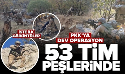 Eren Kış-5 Şehit Jandarma Üsteğmen Ersan Yenici” Operasyonu başladı 