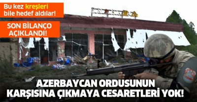 Ermenistan'dan alçak saldırı! Azerbaycan'daki şehir ve köyleri bombaladı.